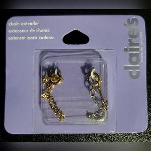 Claire's - Mixed Metal Chain Extenders (2 Pack)